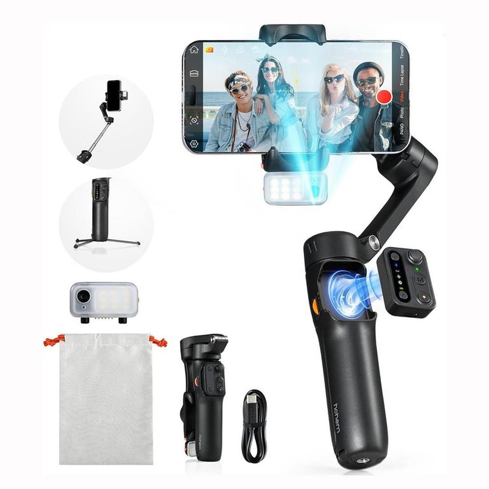 Estabilizador Gimbal Hohem iSteady V3 con iA para Smartphones
