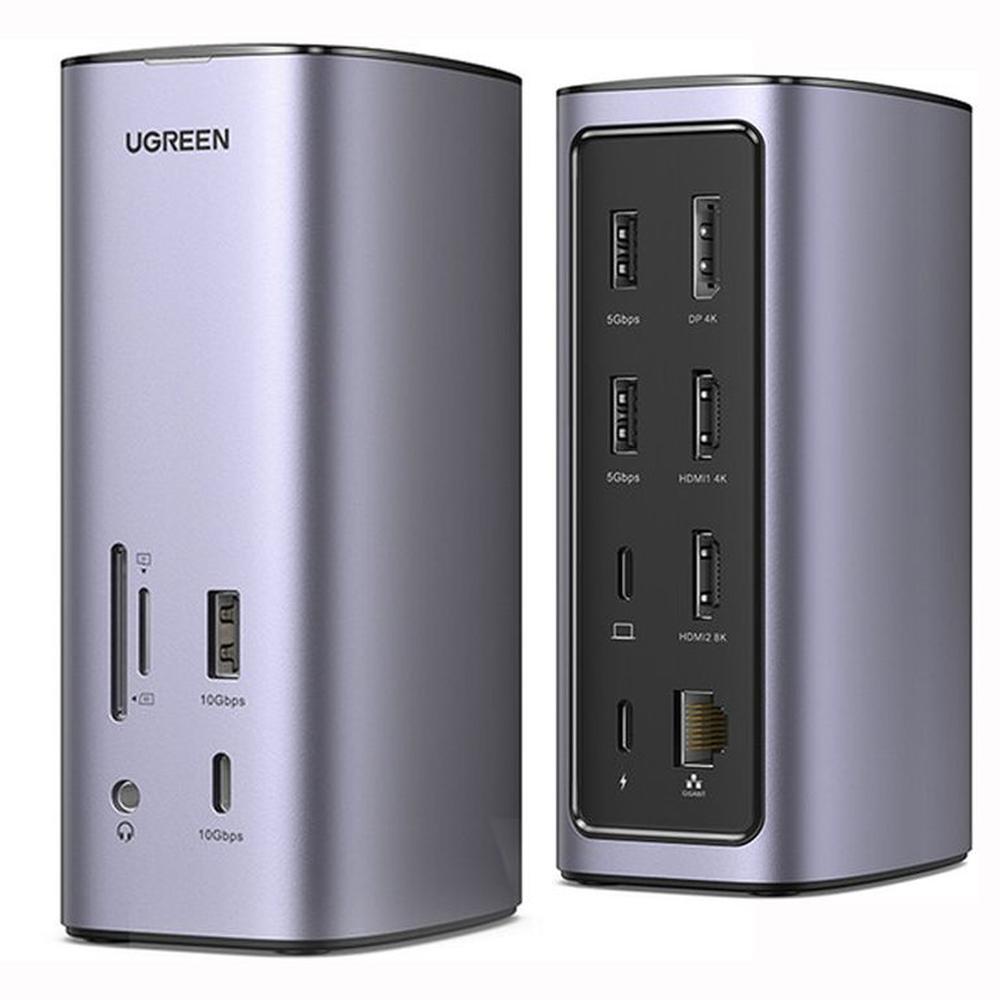 Ugreen USB-C Multifunctional Docking Station 12-en-1 8k