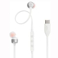 Audifonos JBL TUNE 310C Conector USB-C con Micrófono - White