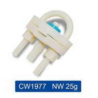 PACK X12 LLAVE DE PASO PARA TUBO 34 BEBEDERO CAMPANA PLASON