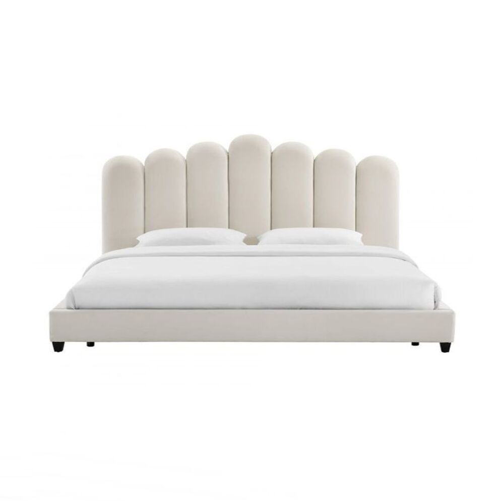 Cama Queen Princesa color Beige
