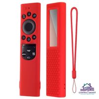 Funda Protector De Control Samsung Qled Solar2021- 2022 – Rojo