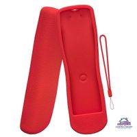 Funda Protector De Silicona para Control Remoto Deco Movistar - Rojo