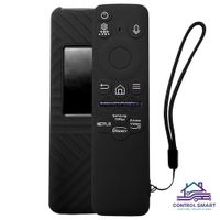 Funda Cerrada Para Control Samsung Solar Smart Tv Modelo 2023- Negra