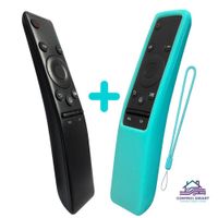 Control Remoto para Smart TV + Funda Protectora Turquesa