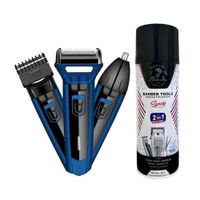 Spray Lubrica y Desinfecta Barber Tools y Afeitadora Sonar 3 en 1