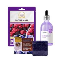 Serum Blueberry + Jabon de Arandanos + Mascarilla Frutos del Bosque