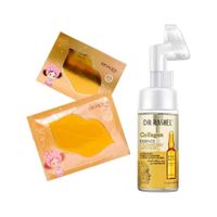 Limpiador Facial Colageno Dr Rashel + Mascara Labial de Colageno Bioaqua