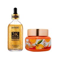 Suero Facial Antiarrugas 24k Oro + Crema Colágeno y Vitamina C