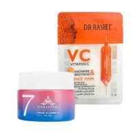 Crema Aclarante Facial + Mascarilla vitamina C niacinamida