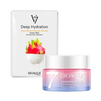 Crema Facial Aclaradora + Mascarilla Facial de Pitahaya V7