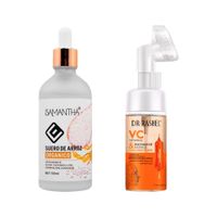 Serum Facial Extracto de Arroz + Limpiador Facial Vitamina C