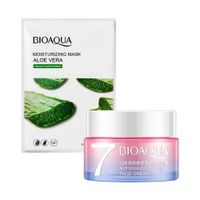 Crema Facial Aclaradora + Mascarilla Hidratante de Aloe Vera