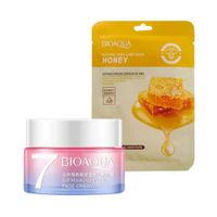 Crema Facial Aclaradora + Mascarilla Natural De Miel