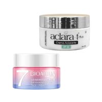 Crema Facial Aclaradora + Crema Aclarante con SPF 30