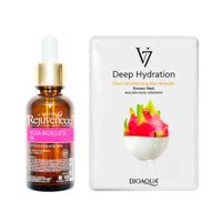 Aceite Facial Rosa Mosqueta + Mascarilla Facial de Pitahaya V7