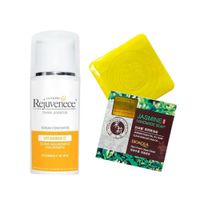Serum Facial Concentre Vitamina C + Jabón Natural de Jazmines