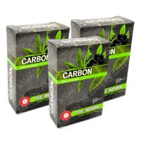 PACK DE 3 JABON NATURAL DE CARBON 110 GR