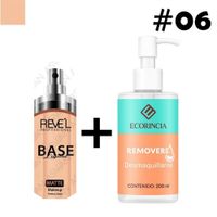 Pack Foundation Liquid Matte 06 REVEL + Removedor 200 ml