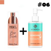Pack Base Facial Matte Plus 06 REVEL + Removedor 200 ml