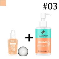 Pack Base Liquida Best Skin Ever 03 REVEL + Removedor 200 ml