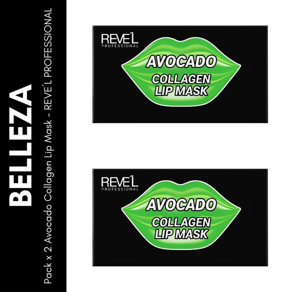 Pack x2 Avocado Collagen Lip Mask - REVE´L PROFESSIONAL