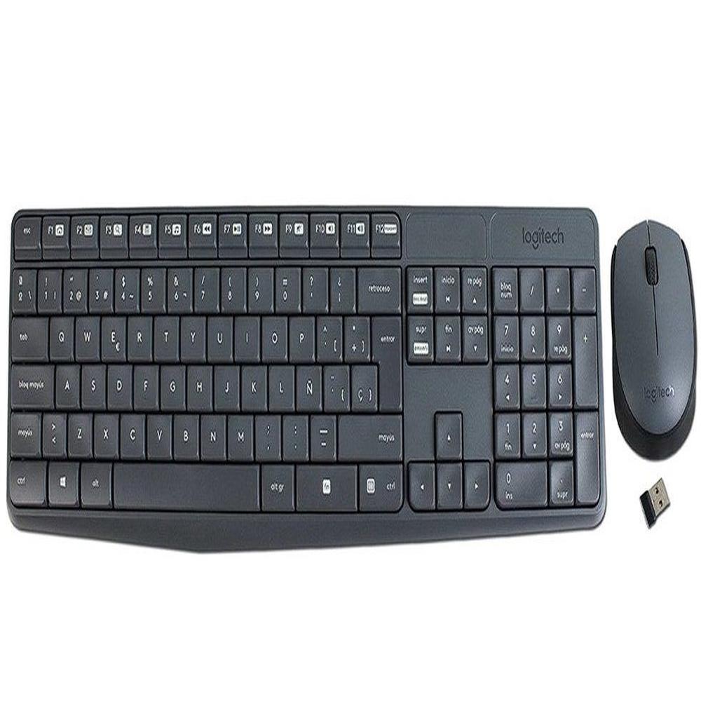 Teclado + Mouse Logitech Inalámbrico MK235