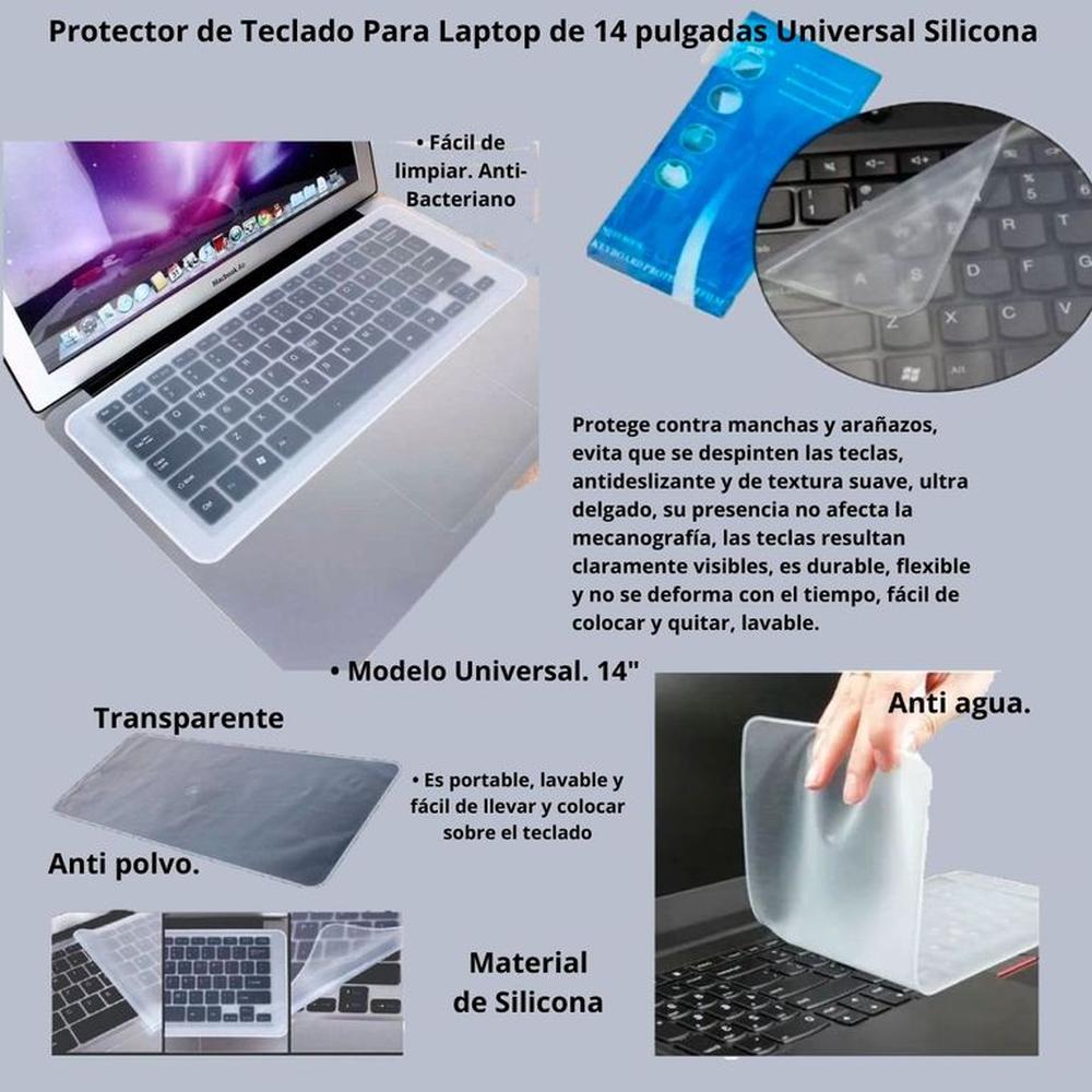 Protector de Teclado Laptop 14 Universal