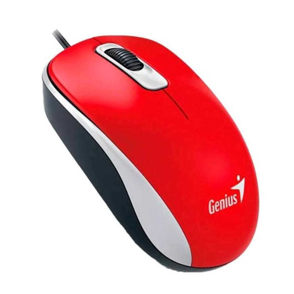 Mouse Genius Dx-110 Color Rojo