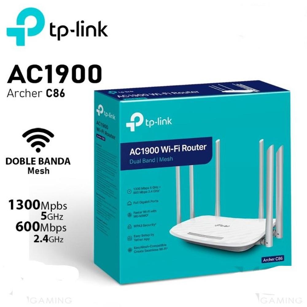 Router Tp-Link Archer C86 Ac1900 Dualband Wifi