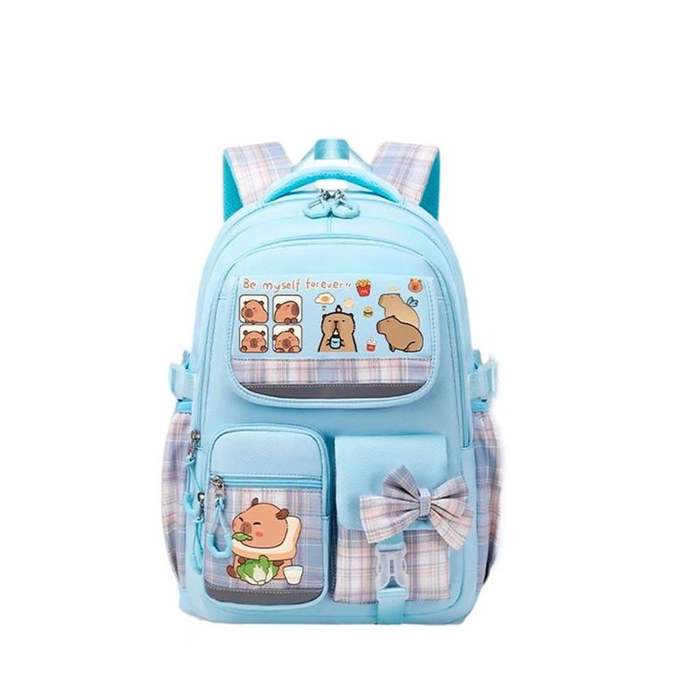 Mochila De Capibara A-4004 Celeste