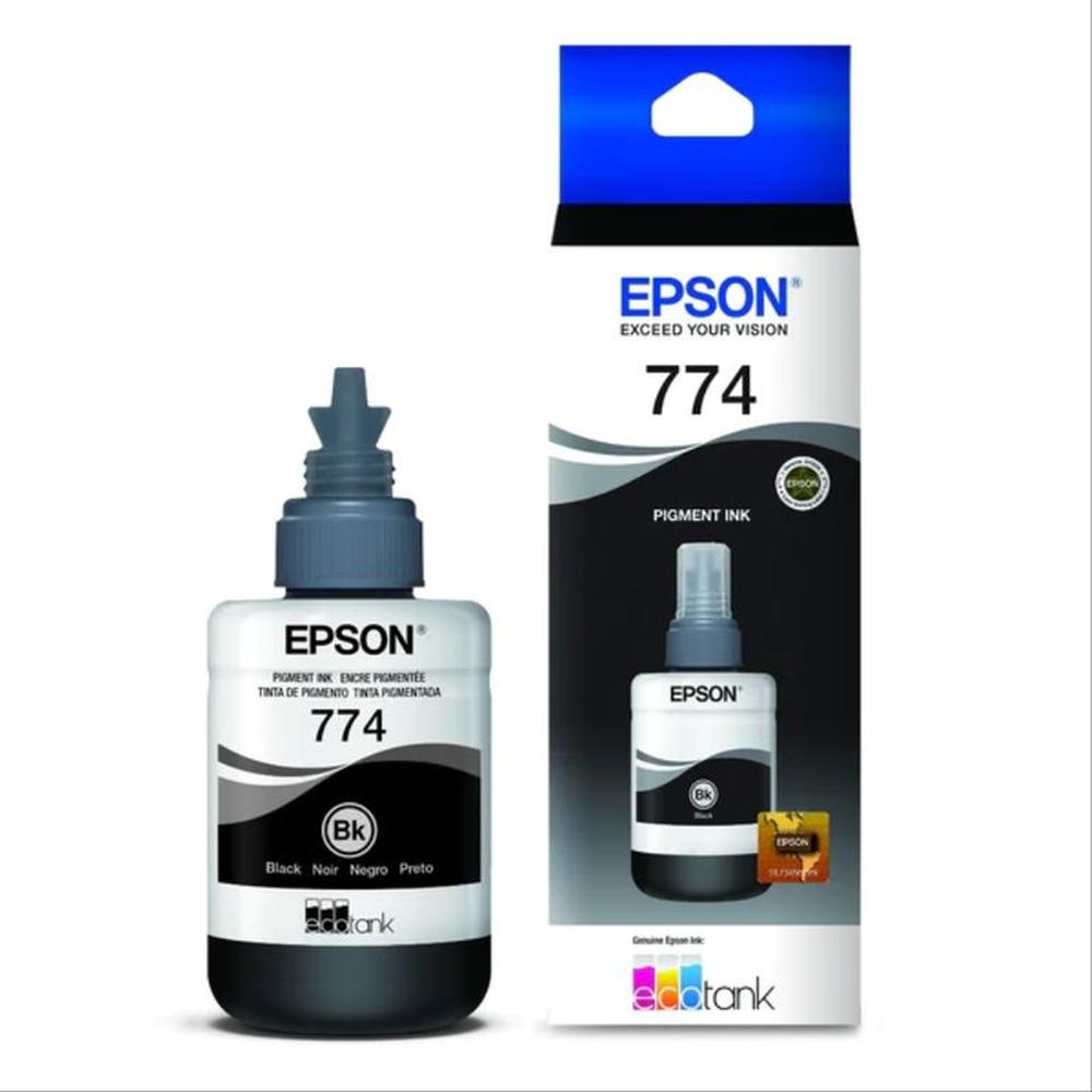 Tinta Epson 774 Negro Pigmentado T774120 - 140ml