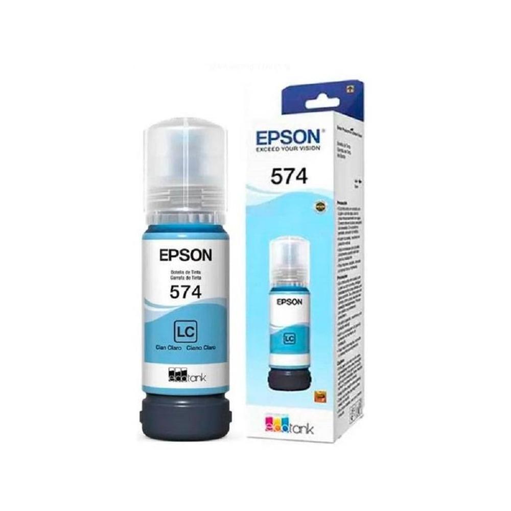 Tinta Epson 574 Cian Claro T574520 - 65ml
