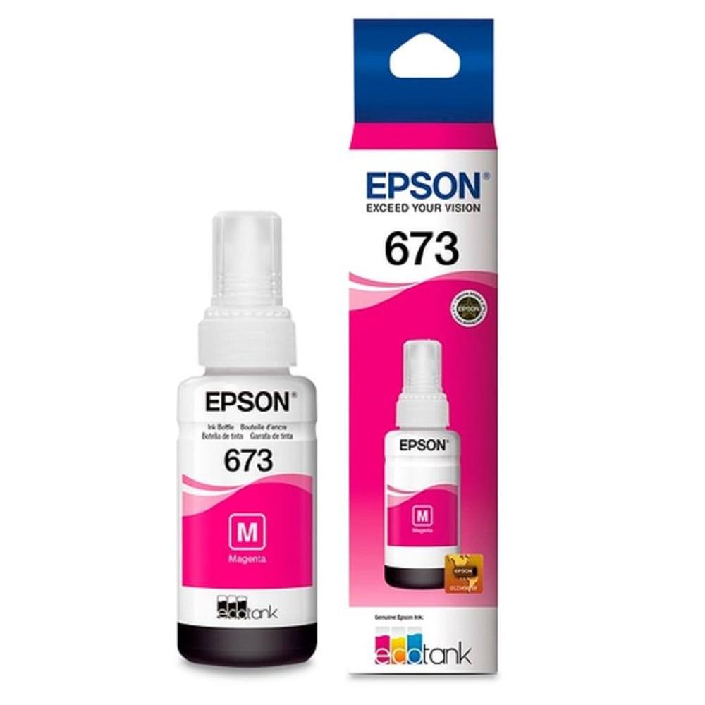 Tinta Epson 673 Magenta T673320 - 70ml