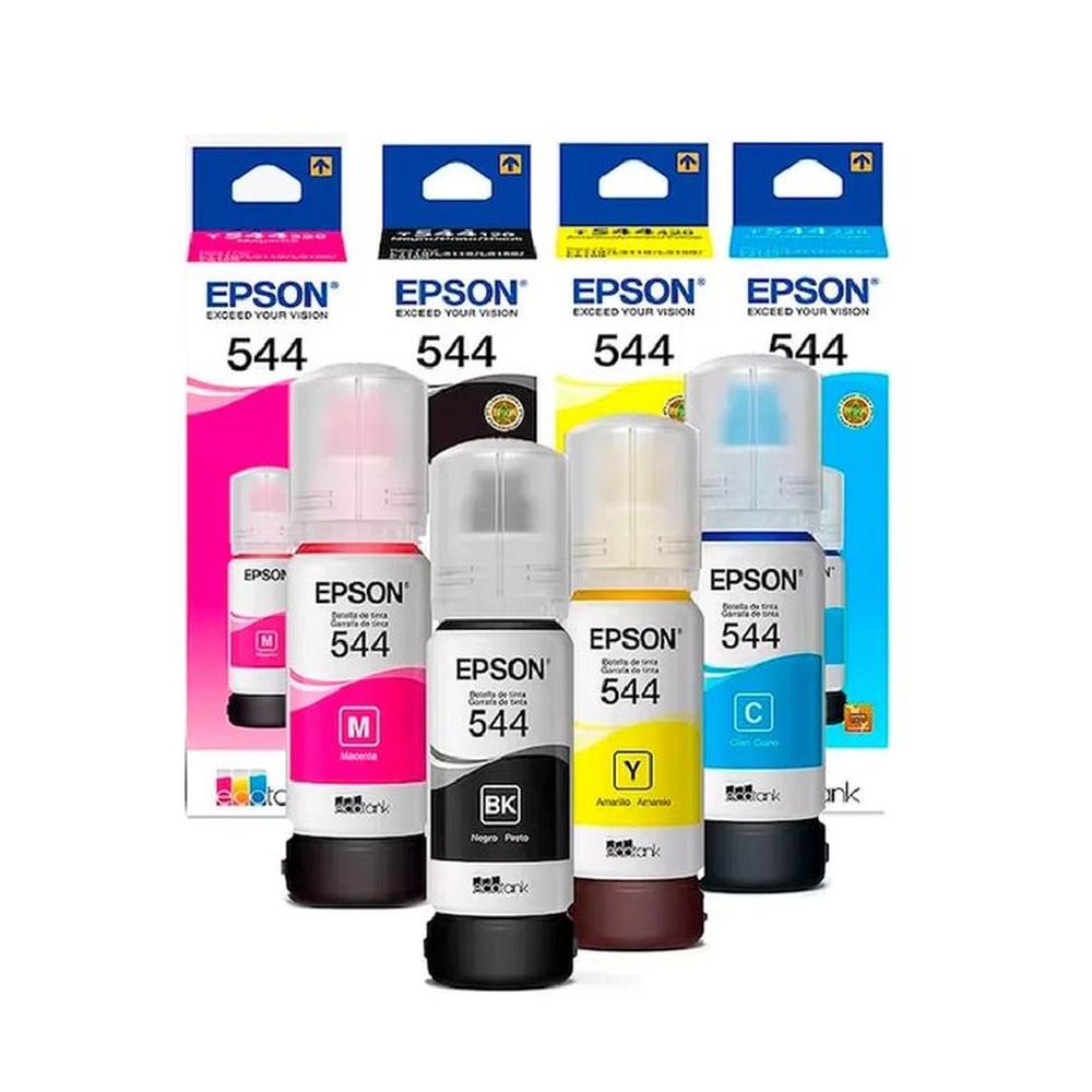 Tinta Epson T544 Pack 4 Colores