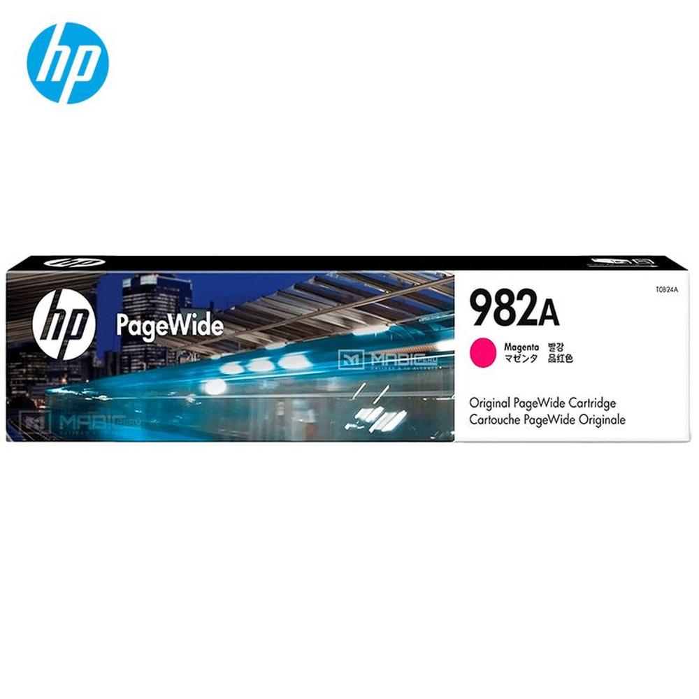 Cartucho de Tinta HP 982A Magenta T0B24A PageWide 765dn 780 785 Original