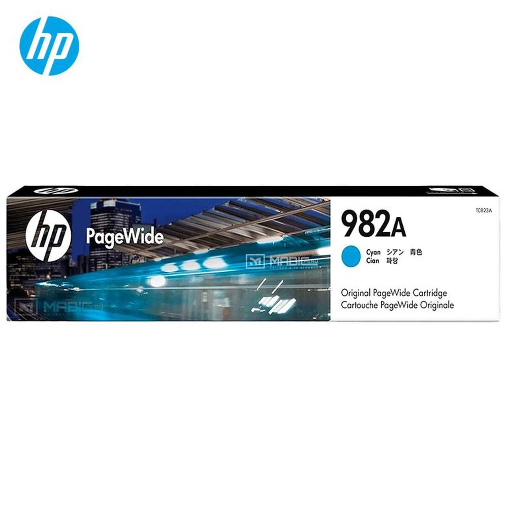 Cartucho de Tinta HP 982A Cian T0B23A PageWide 765dn 780 785 Original