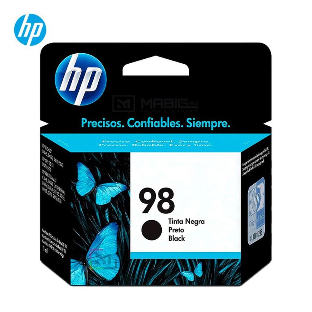 Cartucho de Tinta HP 98 Negro C9364WL Deskjet 6540 5490 Original