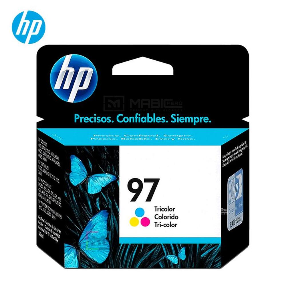 Cartucho de Tinta HP 97 Tricolor C9363WL DeskJet 5740 Original