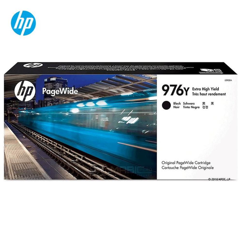 Cartucho de Tinta HP 976Y Negro L0R08A PageWide Pro 552dw 577dw Original