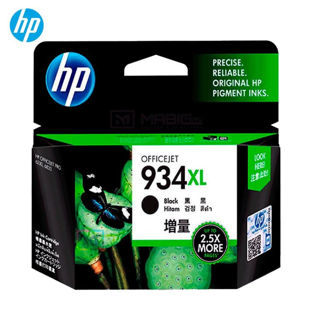 Cartucho de Tinta HP 934XL Negro C2P23AL OfficeJet 6320 6830 Original