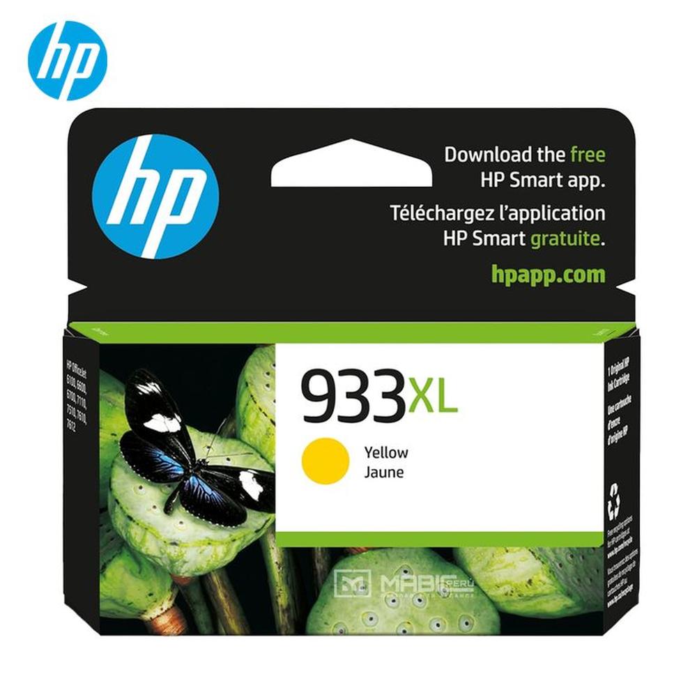 Cartucho de Tinta HP 933XL Amarillo CN056AL OfficeJet 6700 7710 7610 Original