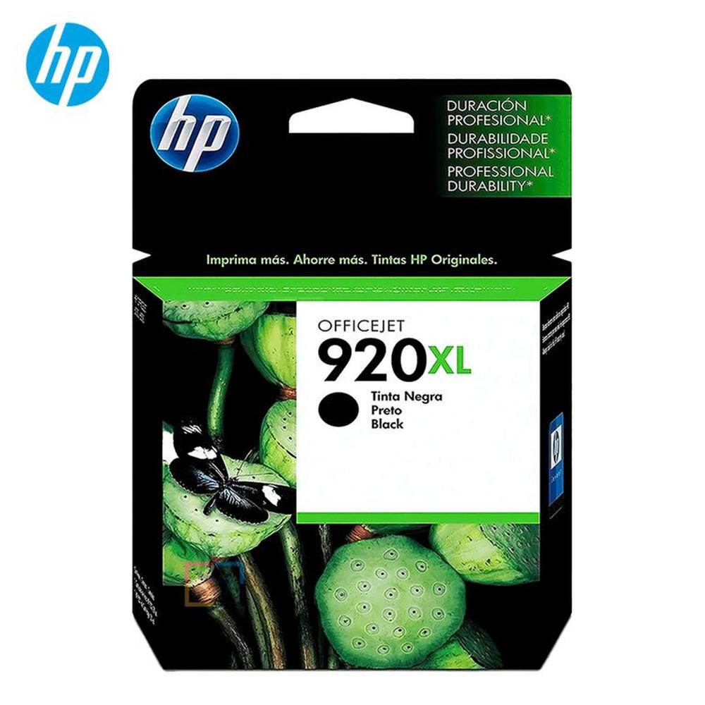 Cartucho de Tinta HP 920XL Negro CD975AL OfficeJet 6500 7500 Original