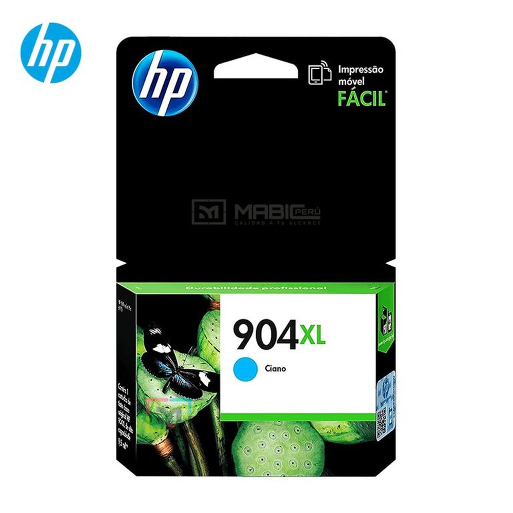 Cartucho de Tinta HP 904XL Cian T6M04AL OfficeJet 6950  6970 Original
