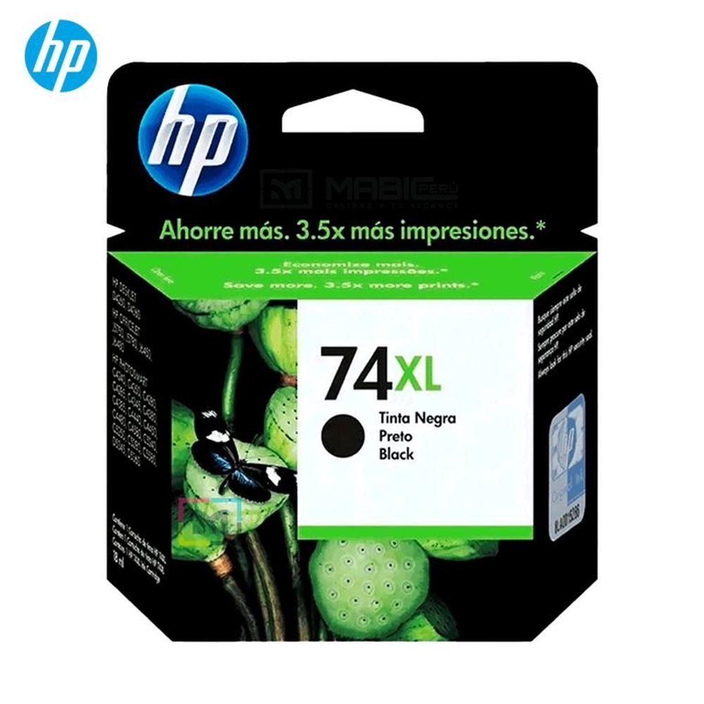 Cartucho de Tinta HP 74XL Negro CB336WL OfficeJet C4280 D4260 C5280 Original