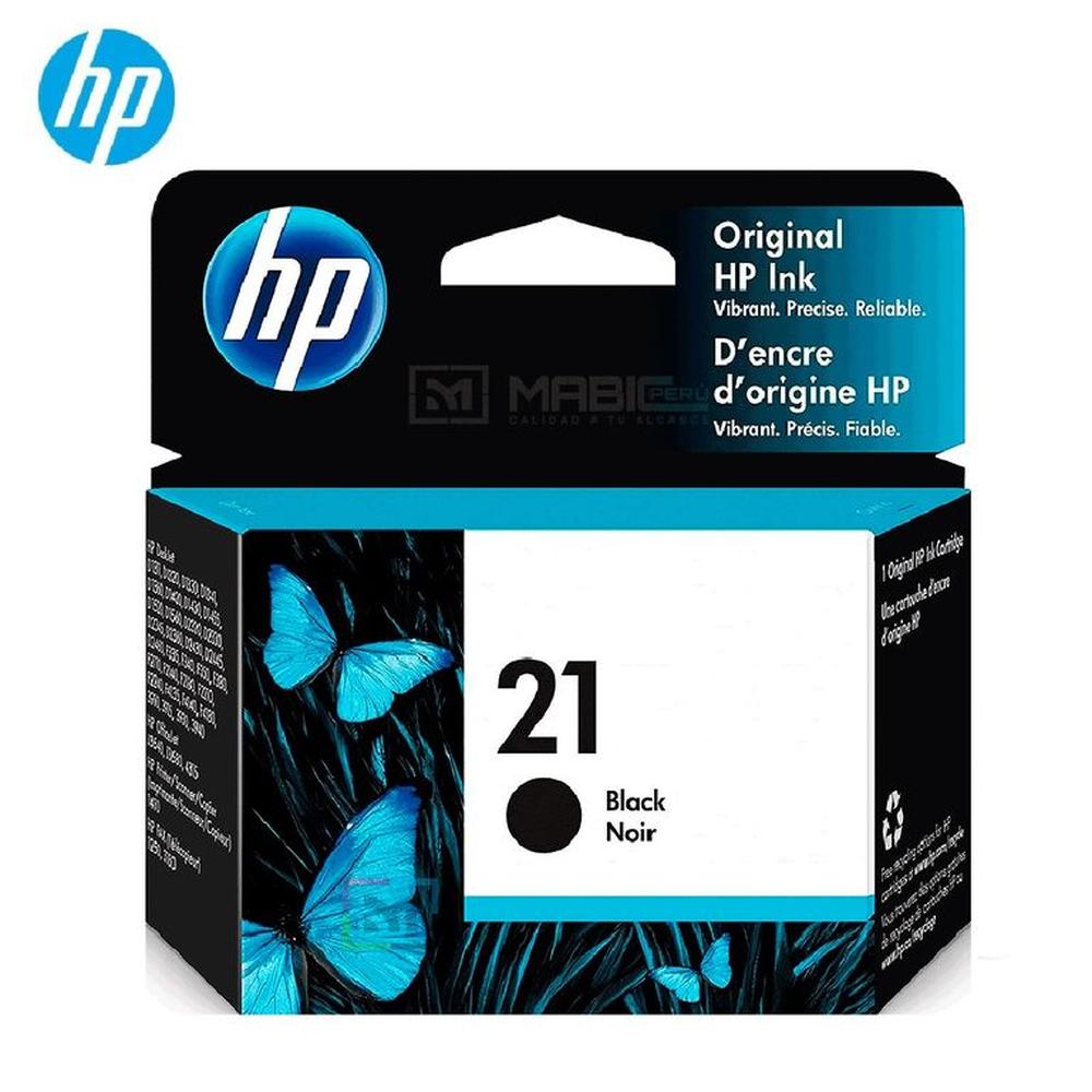 Cartucho de Tinta HP 21 Negro C9351AL OfficeJet D1320 J3640 1250 Original
