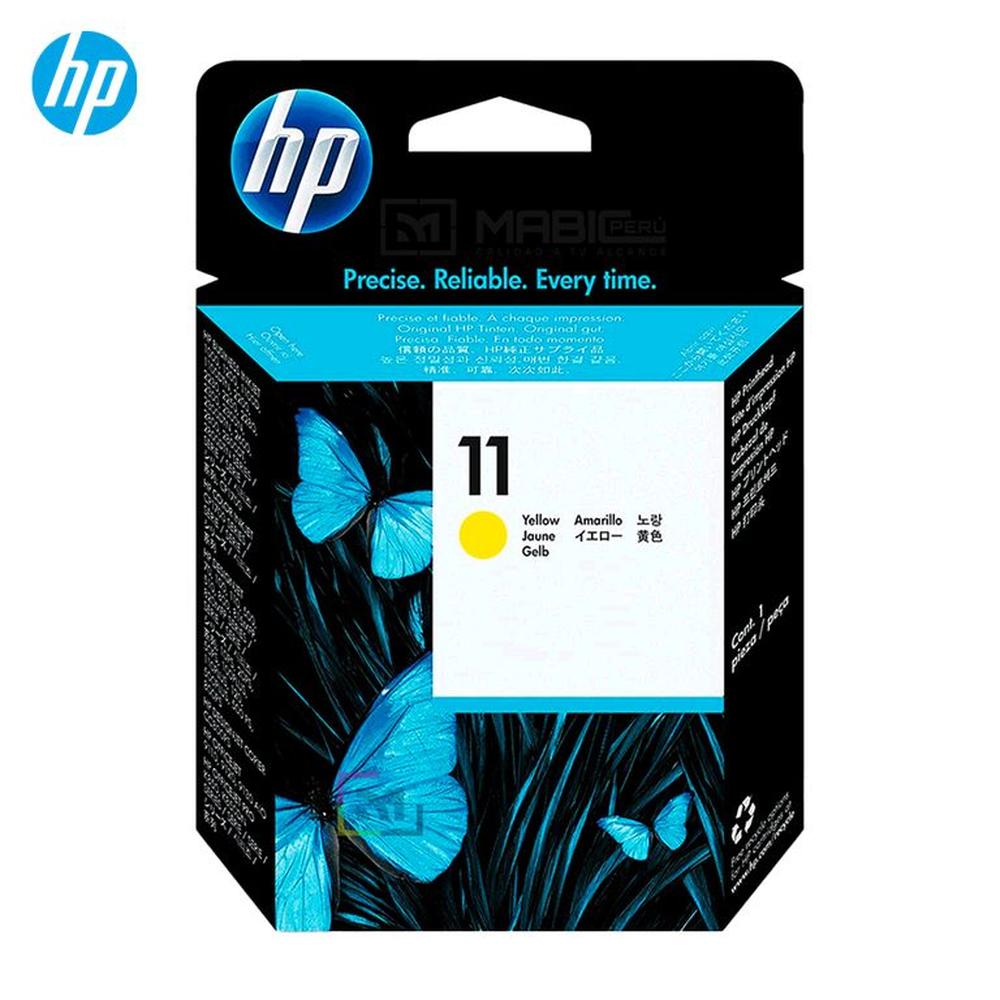Cartucho de Tinta HP 11 Amarillo C4838A OfficeJet 110 1200 2300 Original