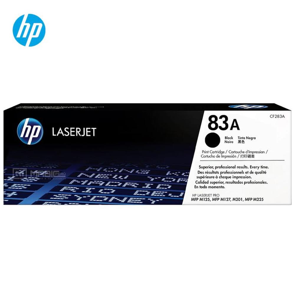 TONER HP 83A NEGRO CF283A LJ M127F M201 M225DW ORIGINAL