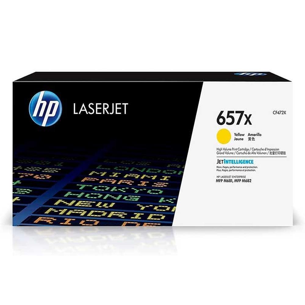 TONER HP 657X AMARILLO CF472X LJE M681 ORIGINAL