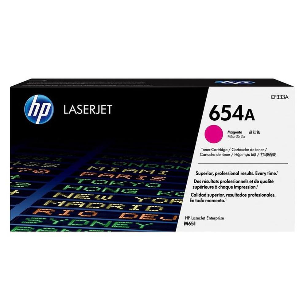 TONER HP 654A MAGENTA CF333A LJE M651 ORIGINAL